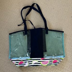 New never used Thirty One Slice of Summer Clear Tote